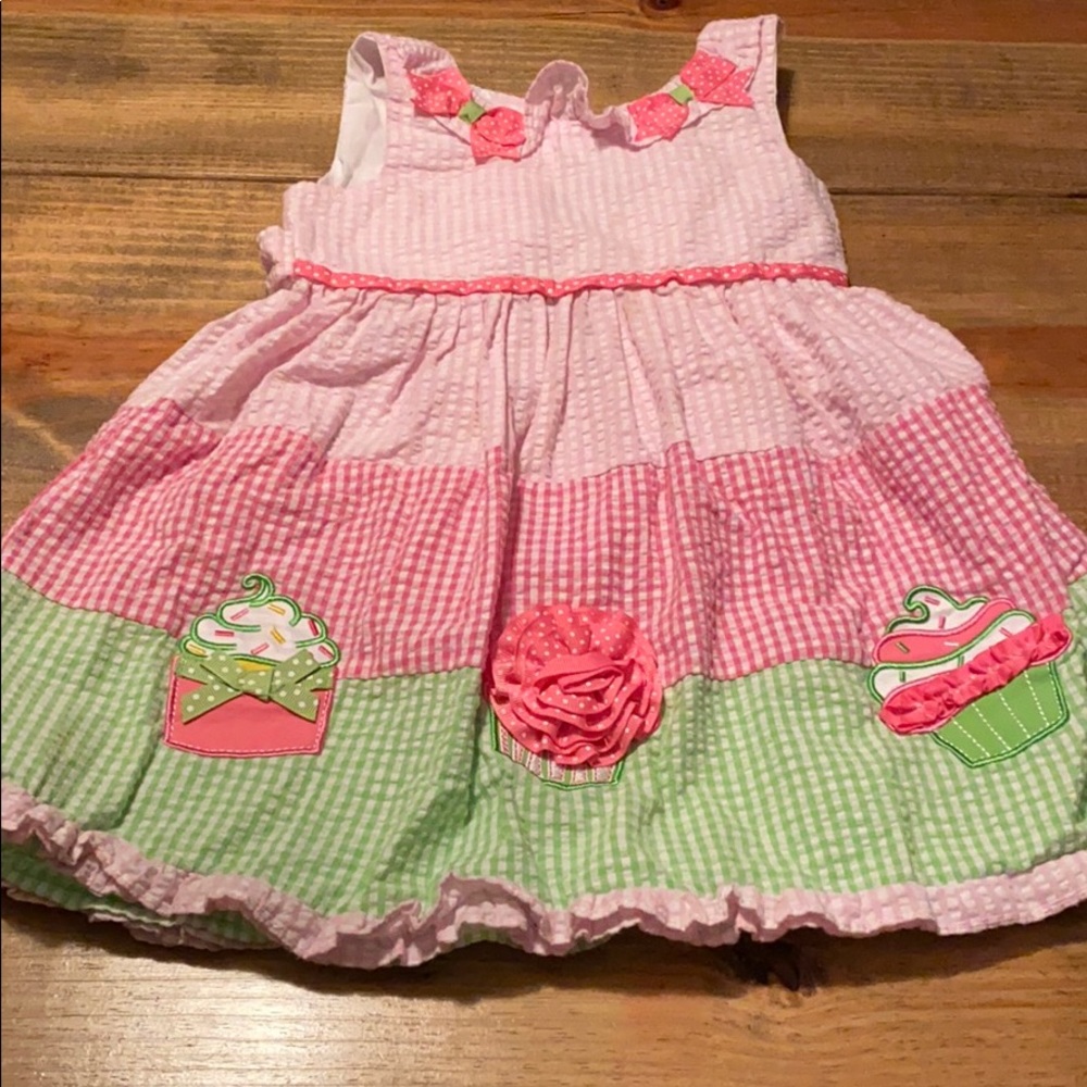 Pink Emily rose dress